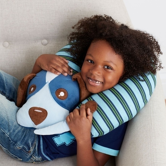 Company Kids Dog Pillow Neck Lounge Floor Snuggle NWT Gift Cotton Cover - Picture 7 of 8